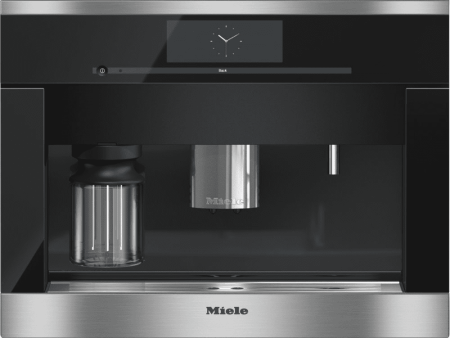 Miele CVA6800 Stainless Steel Built-In Coffee Machine With Bean-To-Cup System - The Miele All-Rounder For The Highest Demands. Supply