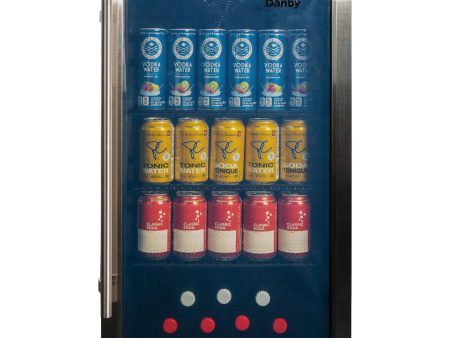 Danby DBC117A2BSSDD6 Danby Designer 117 (355Ml) Can Capacity Beverage Center Fashion