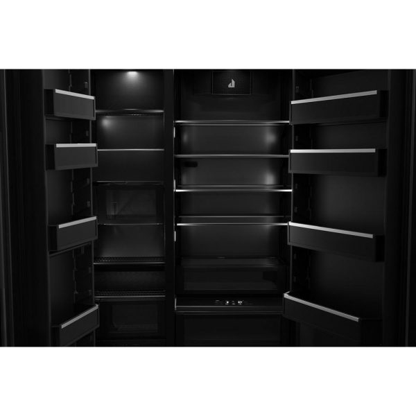 Jennair JBSFS48NMX Panel-Ready 48  Built-In Side-By-Side Refrigerator Online now