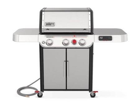 Weber 37500001 Genesis Sx-325S Smart Gas Grill - Stainless Steel Natural Gas For Sale