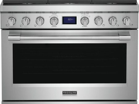 Frigidaire PCFG3670AF Frigidaire Professional 36  Front Control Freestanding Gas Range Hot on Sale