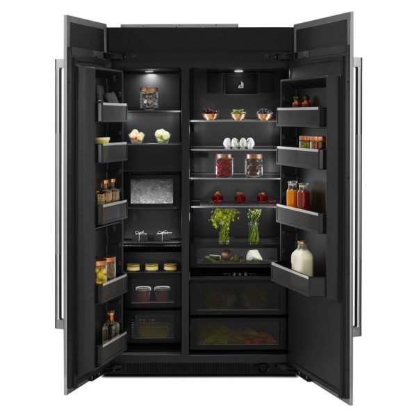 Jennair JBSFS48NMX Panel-Ready 48  Built-In Side-By-Side Refrigerator Online now