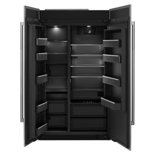 Jennair JBSFS48NMX Panel-Ready 48  Built-In Side-By-Side Refrigerator Online now