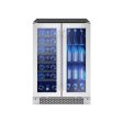 Brisas By Zephyr BWB24C32AG Brisas French Door Wine & Beverage Cooler Online