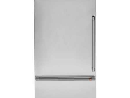 Cafe CDB36LP2RS1 Café™ 21.3 Cu. Ft. Built-In Bottom-Freezer Refrigerator For Discount