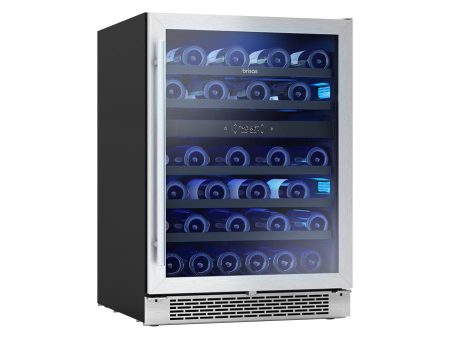 Brisas By Zephyr BWN24C02AG Brisas Dual Zone Wine Cooler For Cheap