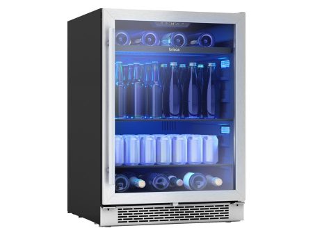 Brisas By Zephyr BBV24C01AG Brisas Single Zone Beverage Cooler on Sale