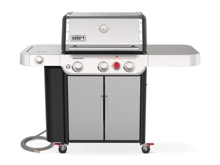 Weber 37400001 Genesis S-335 Gas Grill - Stainless Steel Natural Gas Supply