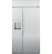 Ge Appliances PSB48YSRSS Ge Profile™ Series 48  Smart Built-In Side-By-Side Refrigerator With Dispenser Sale