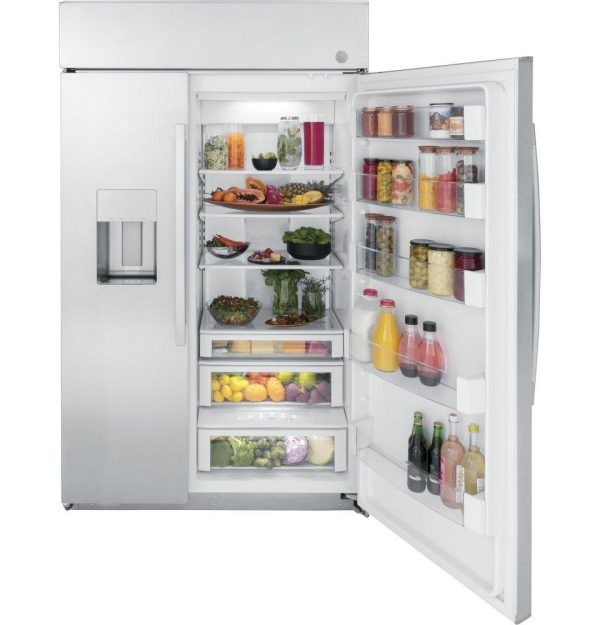 Ge Appliances PSB48YSRSS Ge Profile™ Series 48  Smart Built-In Side-By-Side Refrigerator With Dispenser Sale