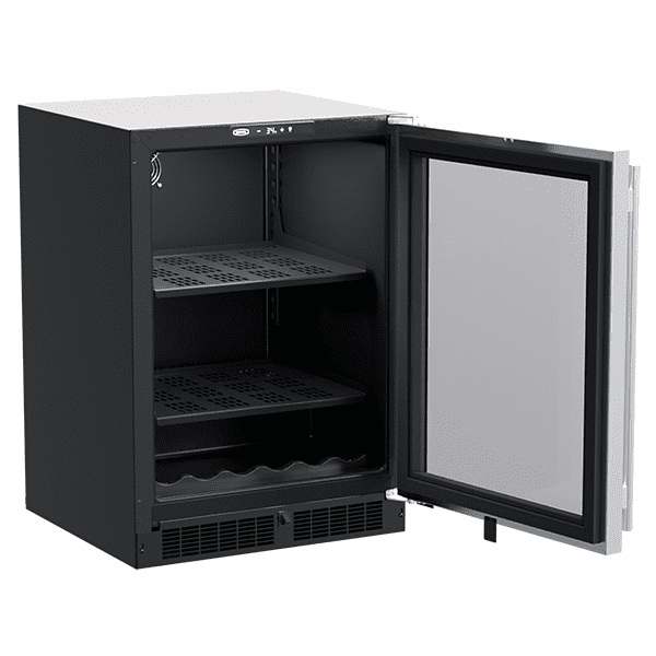 Marvel MLBV124SG01A 24-In Built-In Beverage Center With Wine Cradle With Door Style - Stainless Steel Frame Glass Online