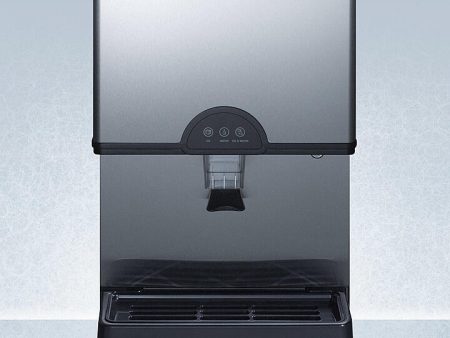 Summit AIWD282FLTR Commercially Listed Countertop Ice And Water Dispenser With 282 Lb. Ice Production Capacity, Filter Kit Included Fashion