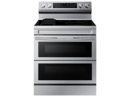 Samsung NE63A6751SS 6.3 Cu. Ft. Smart Freestanding Electric Range With Flex Duo™, No-Preheat Air Fry & Griddle In Stainless Steel Fashion